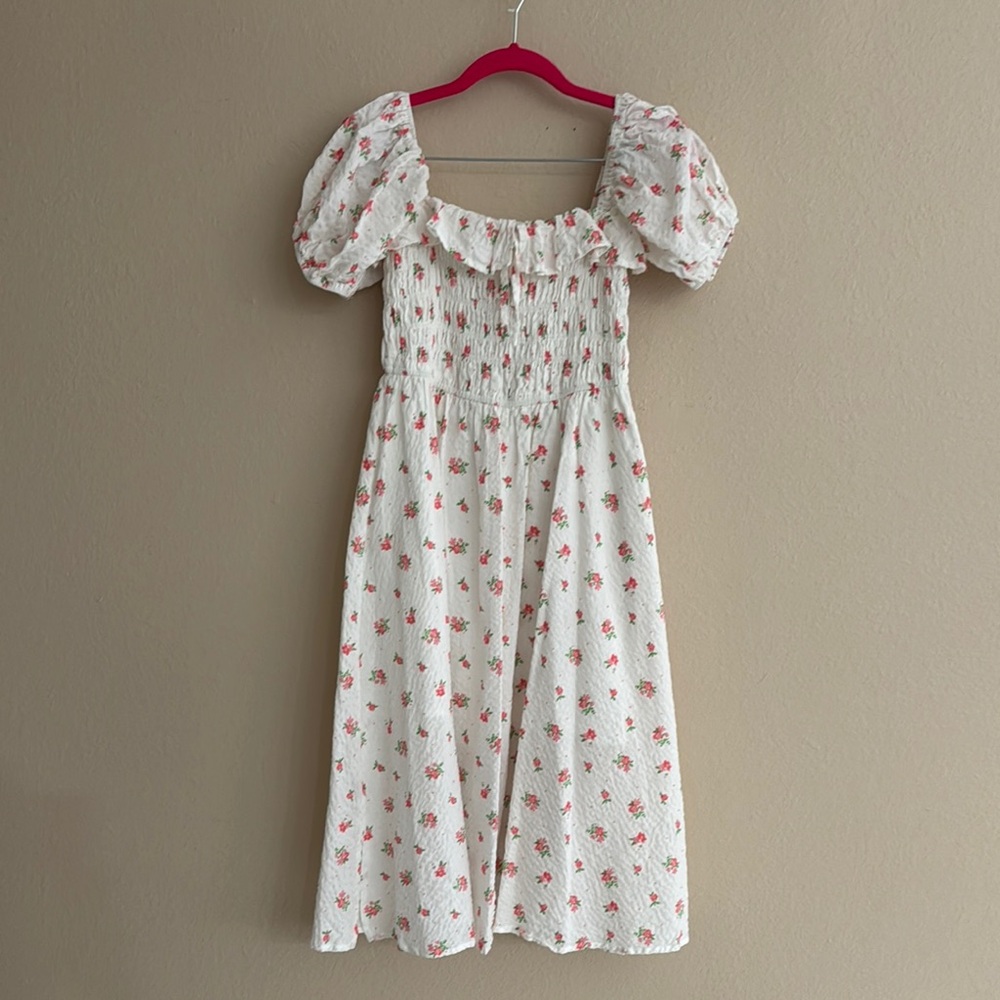Floral Puff Sleeve Dress